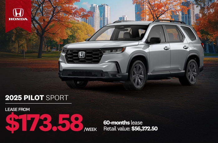 Bannière de Promotion Pilot Sport 2025